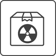 Von Parfüm und Nagellack bis Batterien: Gefahrgut gibt es in vielfältiger Form Skizziertes Paket mit Warnsymbol als Symbolbild für Gefahrgut